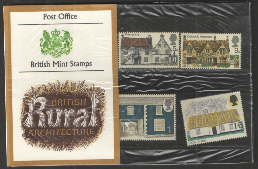 (image for) 1970 Rural Architecture Type B - Two Tufts Presentation Pack - Click Image to Close
